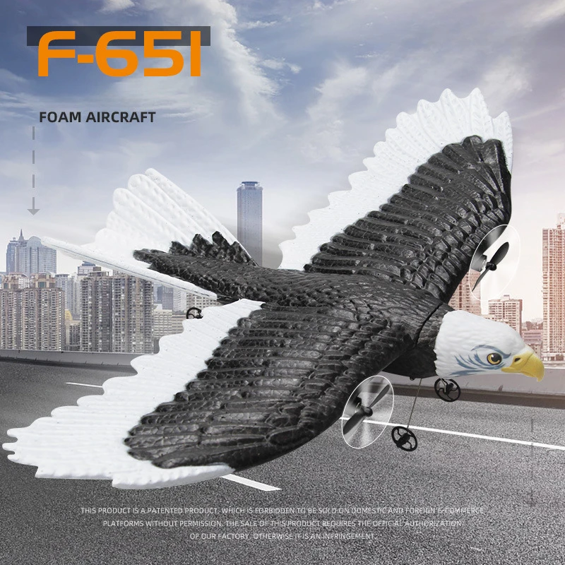 Powerful RC Airplane with Durable Foam Eagle Design for Smooth Flight