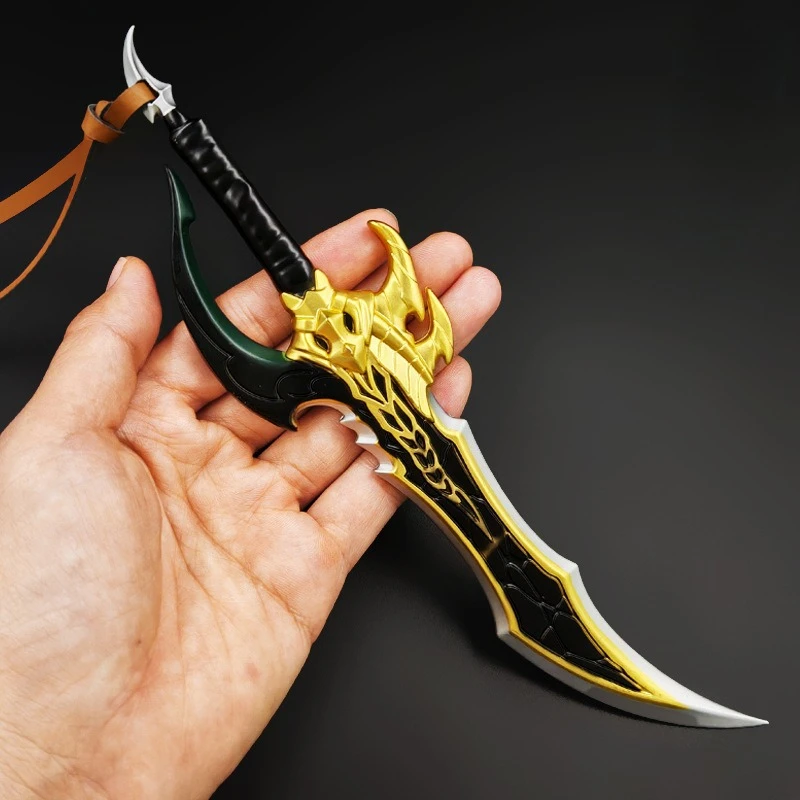 Real Solo Leveling Kanata Zwaard Mizushino Shun Anime Cosplay Accessoires Mes Metalen Mondel Japanse Samurai Sabel Sleutelhanger Gift