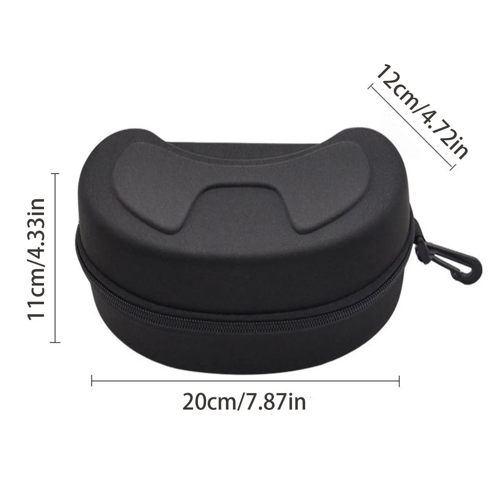 حامل تخزين النظارات الرياضية، حافظة نظارات التزلج الصلبة، صندوق إيفا، نظارات السباحة الثلجية، تخزين مقاومة للماء ومضادة للصدمات #6