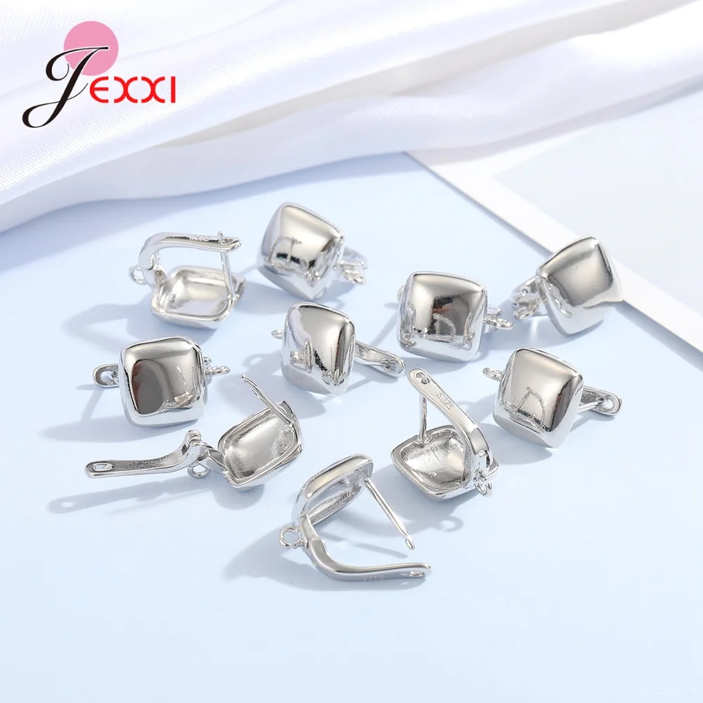 New Arrival French Lever Earring Hooks Wire Settings Base Hoops Earrings DIY Jewelry Making Supplies Accessories