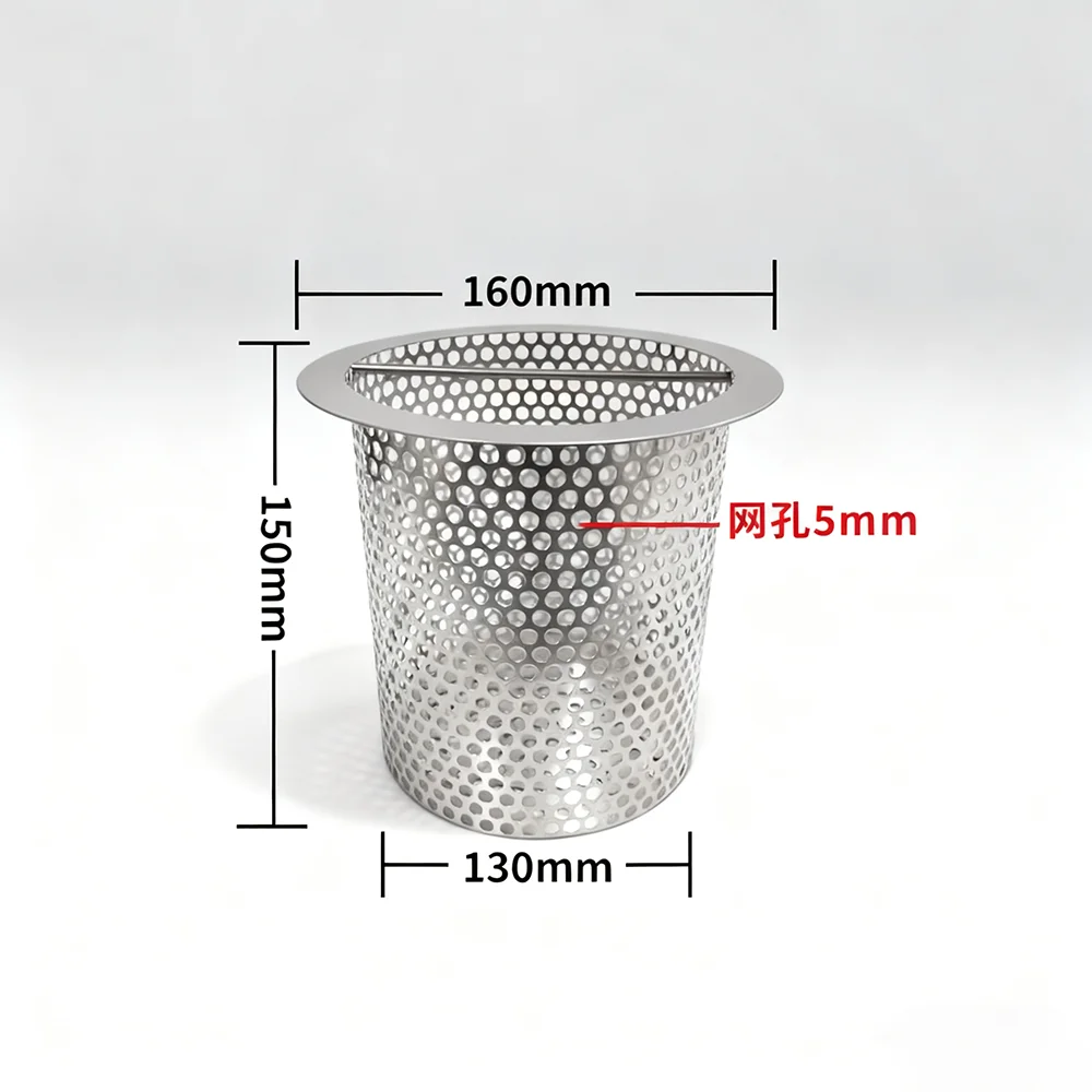

Diameter 45-220cm Floor Drain Filter Hair Catcher Shower Sink Strainer Kitchen Sink Anti-Clog Filter Bathroom Filter Screen