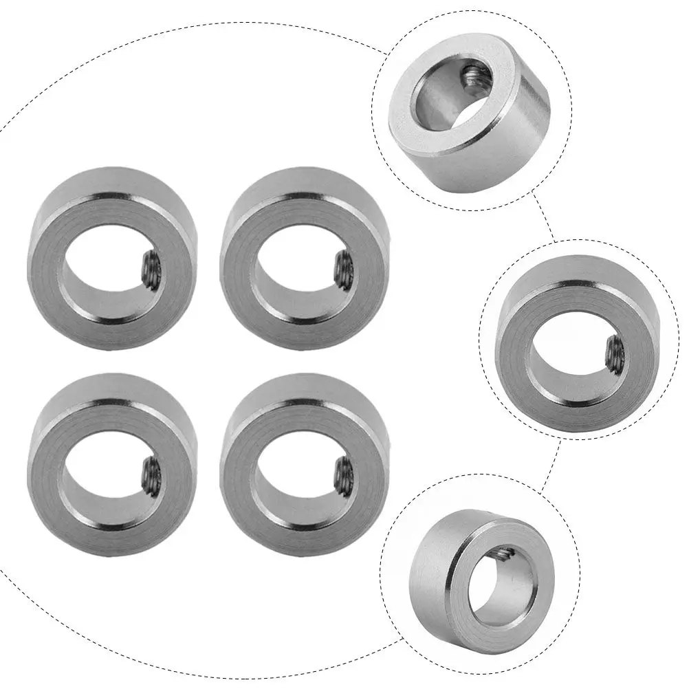 

10 шт. винтовых фиксирующих колец T8 из нержавеющей стали, высокопрочные, антикоррозийные, для деталей и аксессуаров 3D-принтеров
