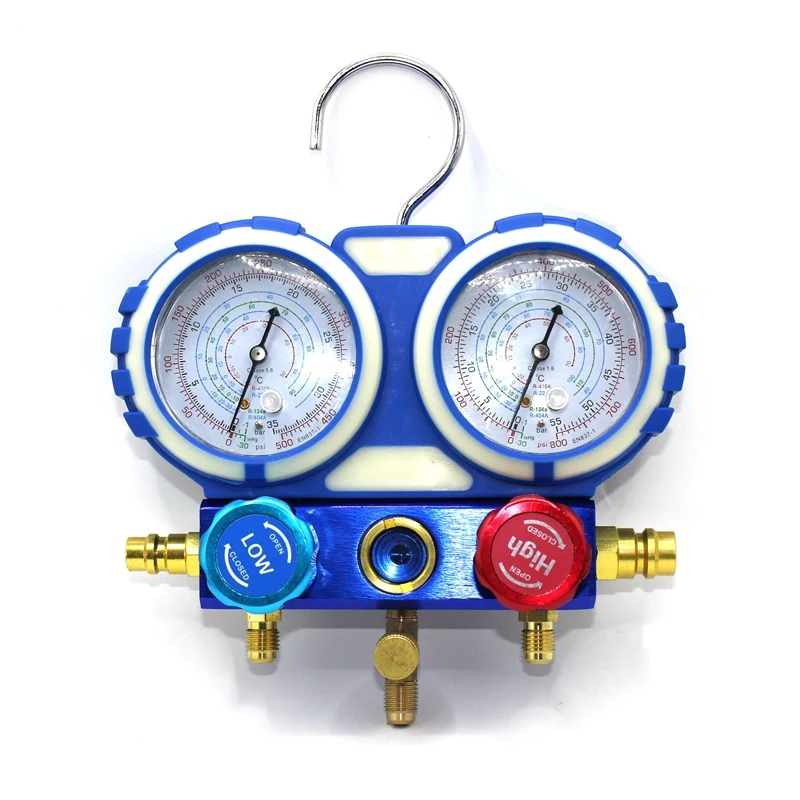 Refrigerant pressure gauge,High quality pressure gauge,Shock proof pressure gauge,Air conditioning refrigerant tool