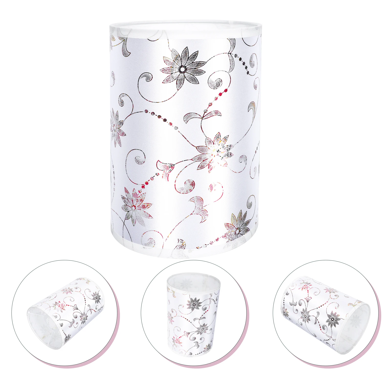 

Creative Cloth Lampshade Bedside Light Cover Decor Accessory For Bedroom Living Room Durable Dustproof Easy Install Simple