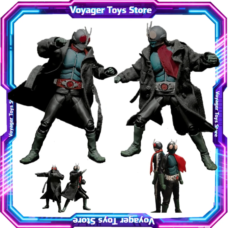 

Bandai Original Kamen Rider MASKED RIDER Action Anime Figure Toys Collectible Model Kit Dolls Trendy Desk Decora Ornament Gifts
