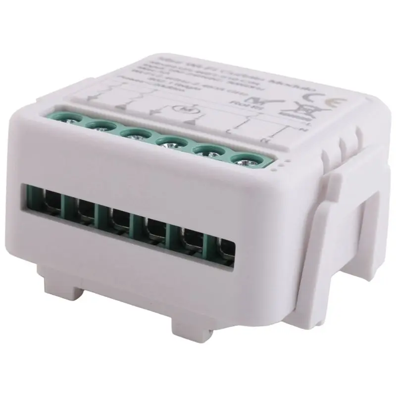 

ABKQ-Tuya Smart Wifi Curtain Switch Module For Roller Shutter Electric Motor Smart Life APP Remote Control Easy Install Easy To
