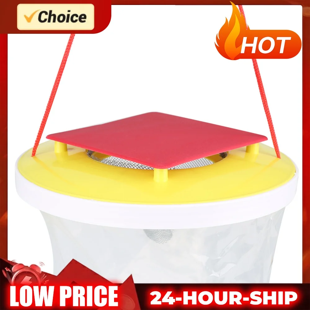 Flies Catcher Hanging Fly Wasp Insect  Killer Non  Flycatcher Bag with Bait for Parks/Canteens/Restaurants/Farms Outdoor