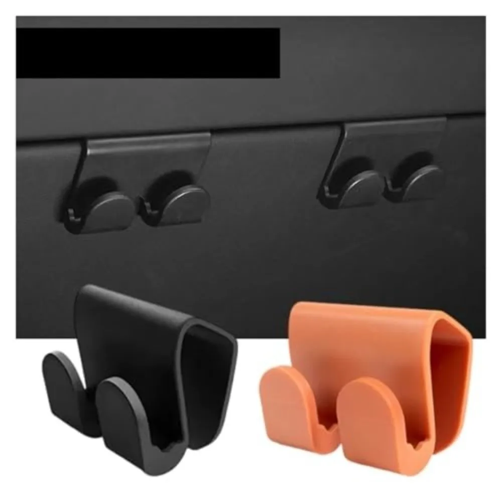 Durable ABS Glove Box Hooks Easy Install Heavy Duty Bag Hooks Non-Slip Storage Rack Clip for Tesla Model 3 Model Y Car