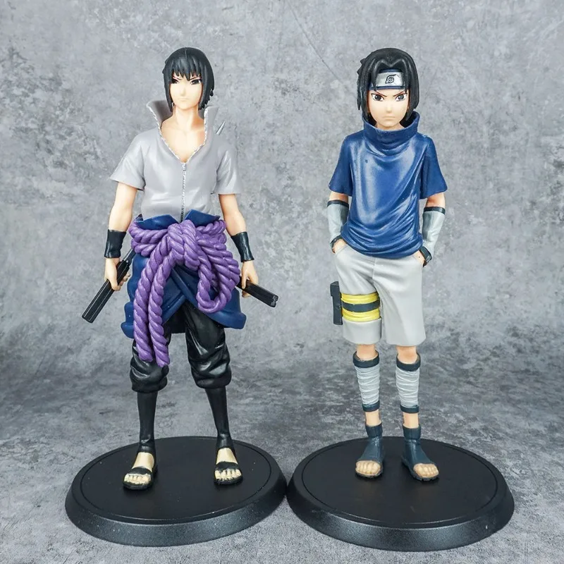 Nueva figura de Naruto Anime Shippuden modelo Uchiha Itachi Sasuke Pain Kakashi figura de acción muñecas decoraciones PVC juguete para regalo