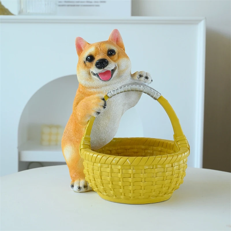 

Держатель для ключей с собакой, креативный керамический милый органайзер для дома, прихожей, фойе, гостиной, ТВ-шкафа, декор, подарок на новоселье для женщин