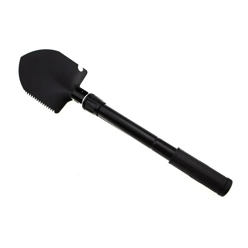Imagem -06 - Dobrável Militar Multifuncional Mini Jardim Camping Pás Survival Outdoor Pocket Tools Alça de Liga de Alumínio pá