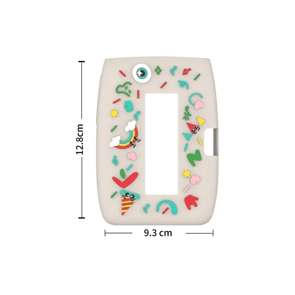 حافظة واقية للطابعة من السيليكون غطاء سيليكون مقاوم للصدمات والغبار خفيف الوزن كرتوني لهاتف Fujifilm Instax Mini Link 3