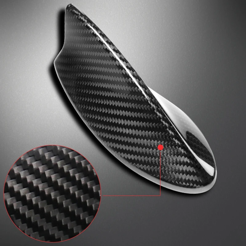 Car Roof Shark Fin Antenna Cover Aerials Decoration for Lexus LS ES LX NX IS CT RC UX LM RX Accessories Carbon Fiber