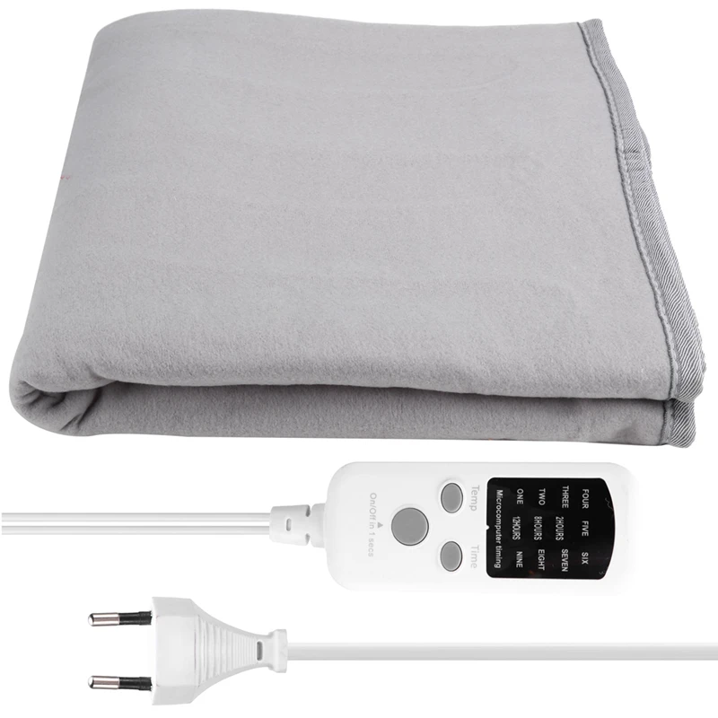 

220V Electric Blanket For Bed Heating Blankets Intelligent Control Switch Heating Mat 80*150Cm EU Plug