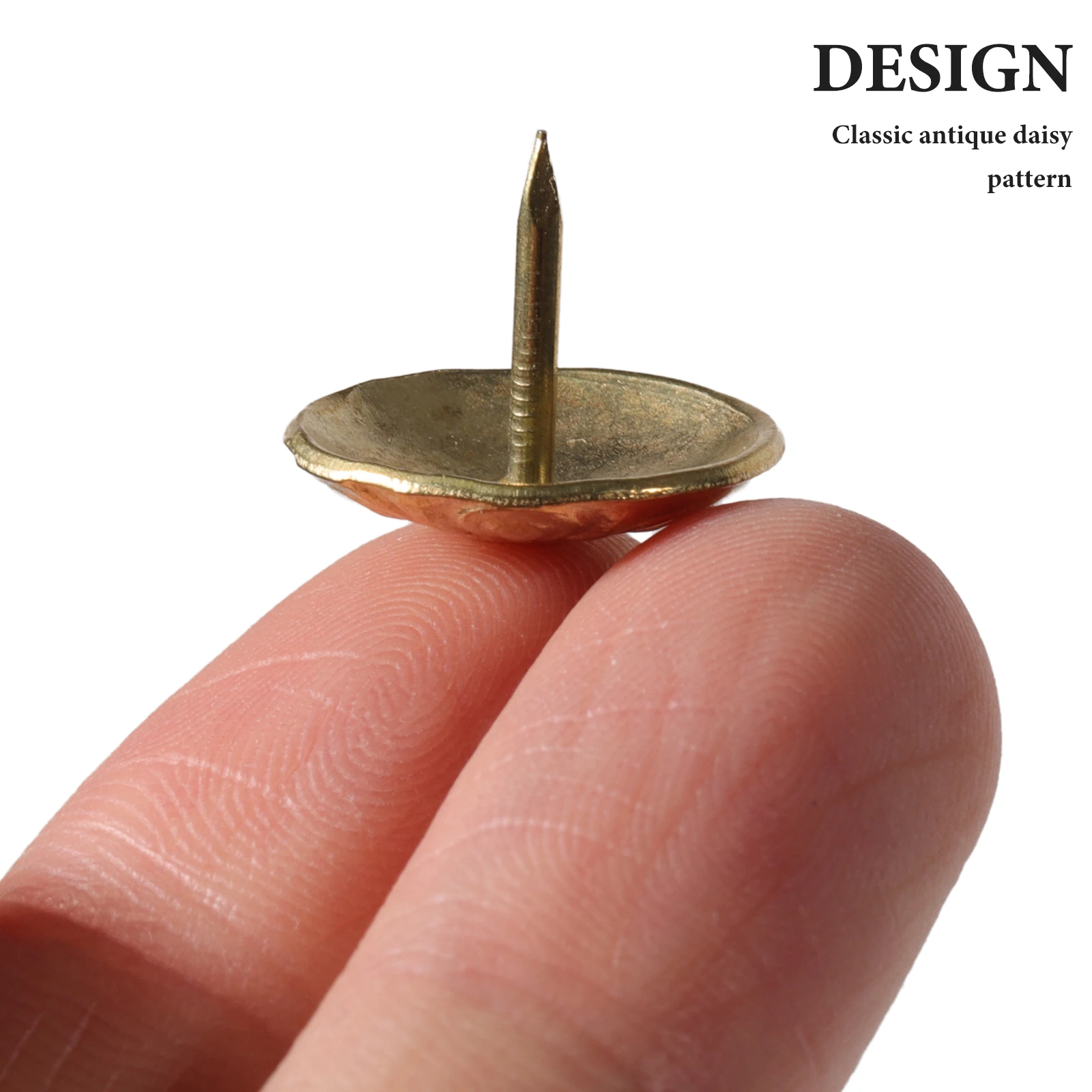 

50pcs Bubble Nail Sofa Decoration Upholstery Tacks Decorative Metal Furniture Tacks Short Nails For Chairs Headboards