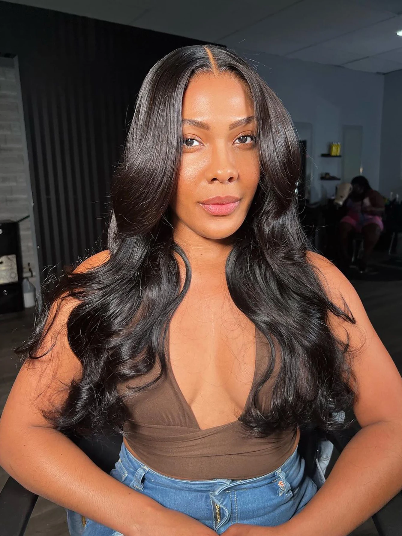 200%密度 40インチ ボディウェーブ レースフロントウィッグ 人毛 13x4 フルHDレースフロントウィッグ 200%密度 レースフロントウィッグ 人毛