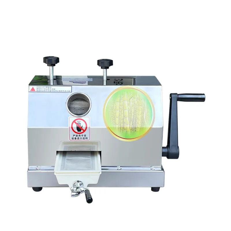 Commercial desktop sugarcane machine Hand crank sugarcane juice press