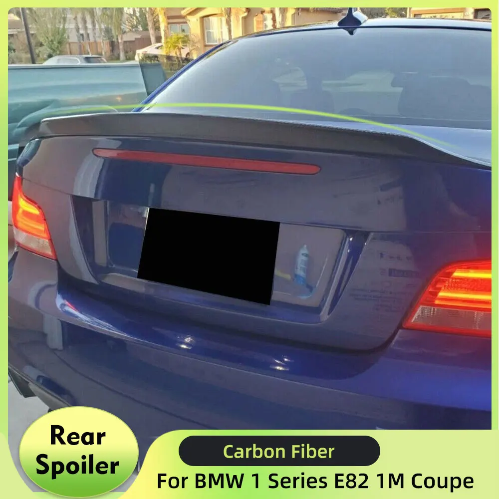 

Carbon Rear Boot Trunk Spoiler Wing For BMW 1 Series E82 1M 125i 135i Coupe 2007-2013 Rear Spoiler