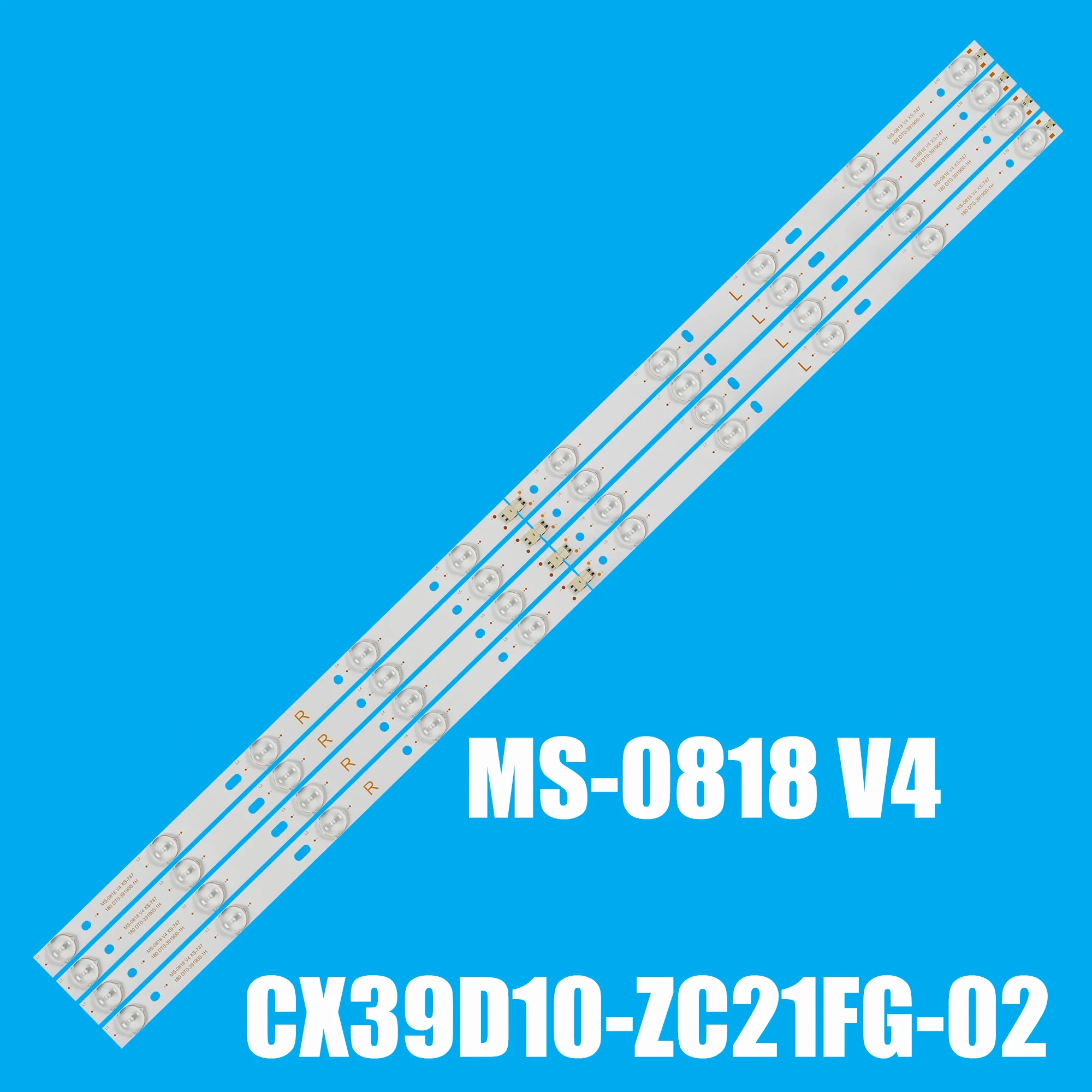 LED for MS-0818 V4 V5 180.DT0-391900-1H  H39D7100E LED262 XS V1.0 180502 CX39D10-ZC21FG-02 BBK 39LEM-1027/TS2C