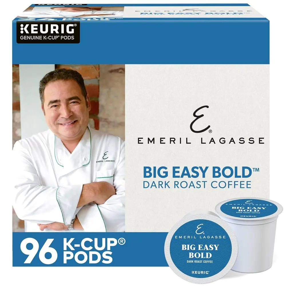 

Bold Flavor Single-Serve Coffee Pods, 96 Cups, K-Cup Compatible
