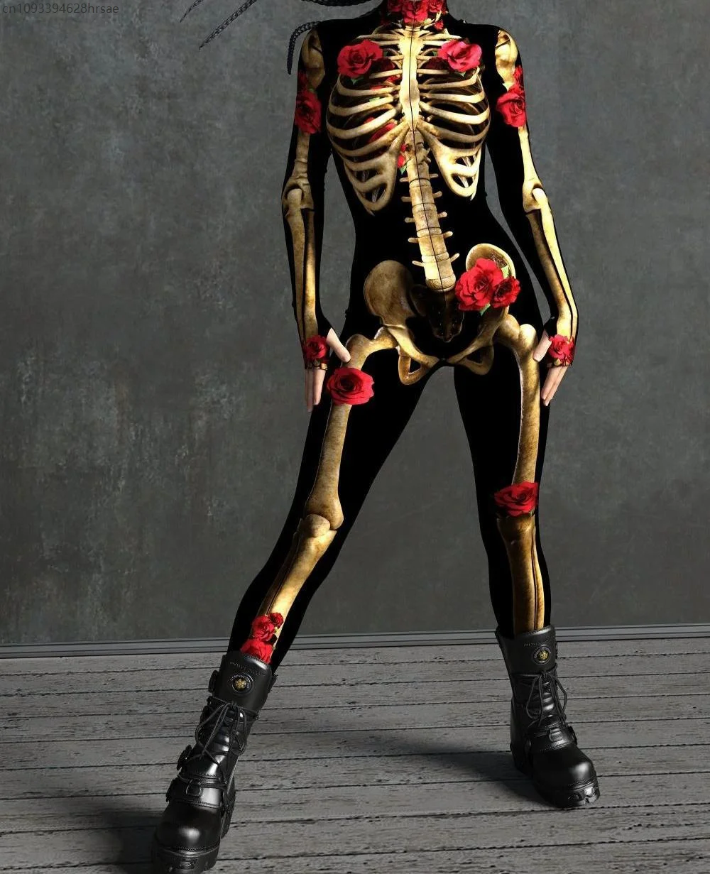 

2025 Women Sexy Armor 3D Skinny Jumpsuit Holiday Party Wear Halloween Xmas Party Cosplay Costume Steampunk Bodysuits Rompers