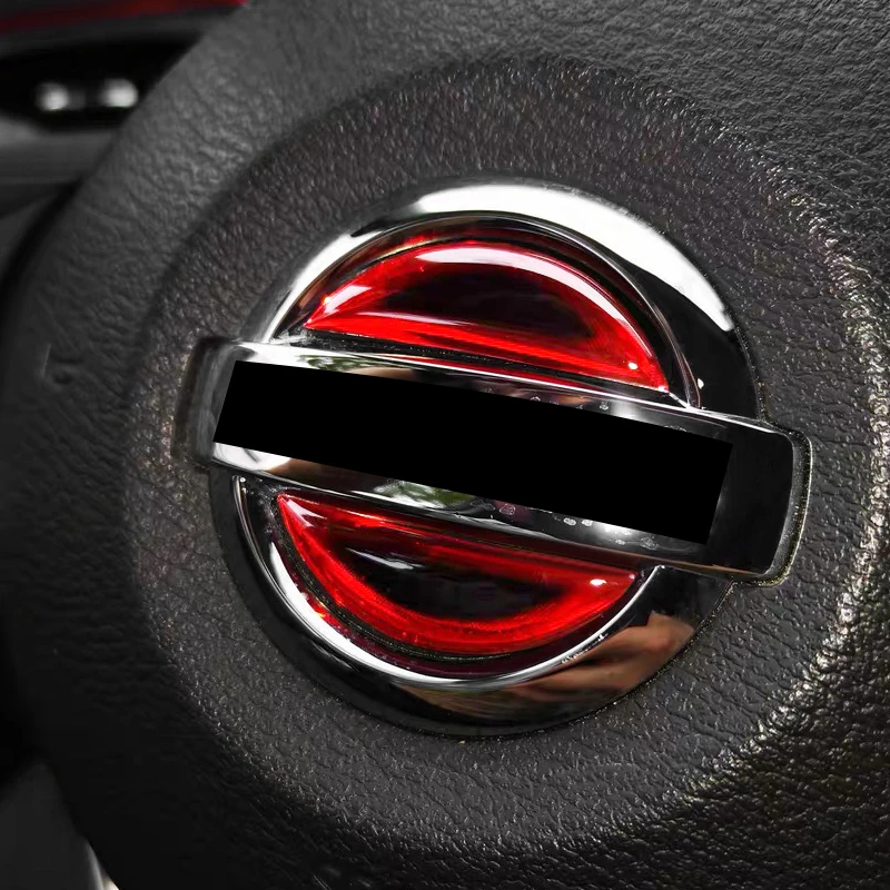For Nissan Qashqai J11 J10 X-trail T32 Juke Altima Sentra Micra Leaf Car Steering Wheel Sequins Stickers Inner Cover Accessories
