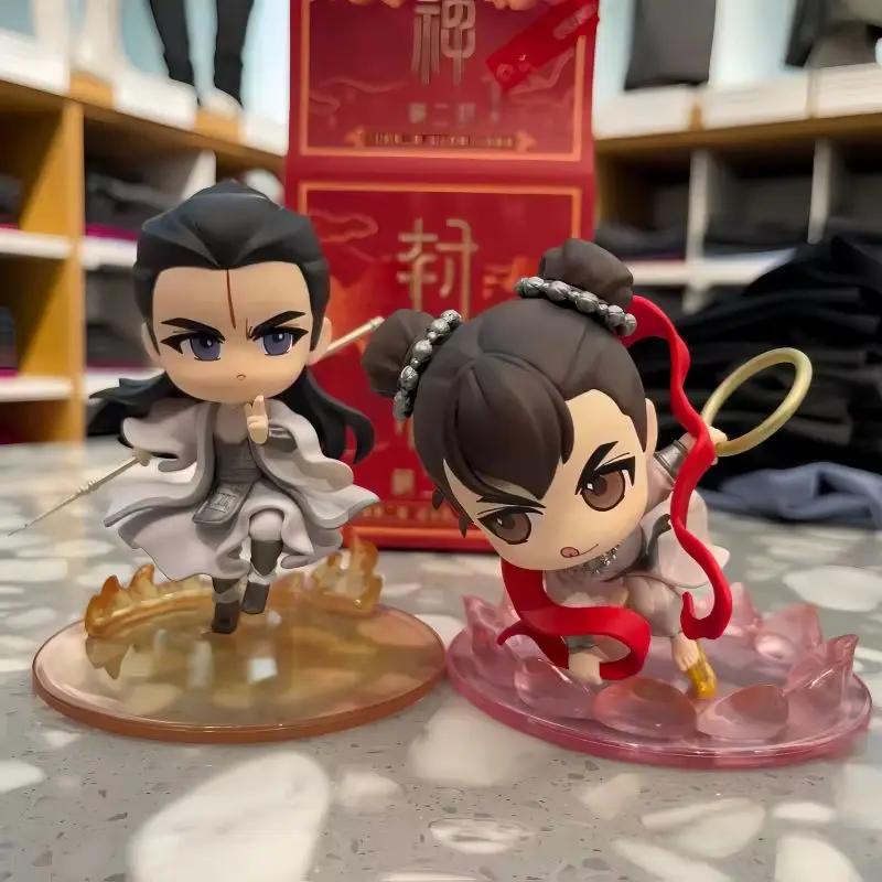 2025 Originele Fengshen Film Deel 2 Blind Box Speelgoed Met Dezelfde Leuke Nezha Q Versie Van De Pop Figuur Ornamenten speelgoed Geschenken