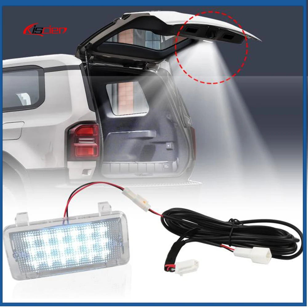 

for Toyota Land Cruiser Prado LC250 J250 2024 2025 Tailgate Illumination LED Hatch Door Light Trunk Lamp Replacement Kit