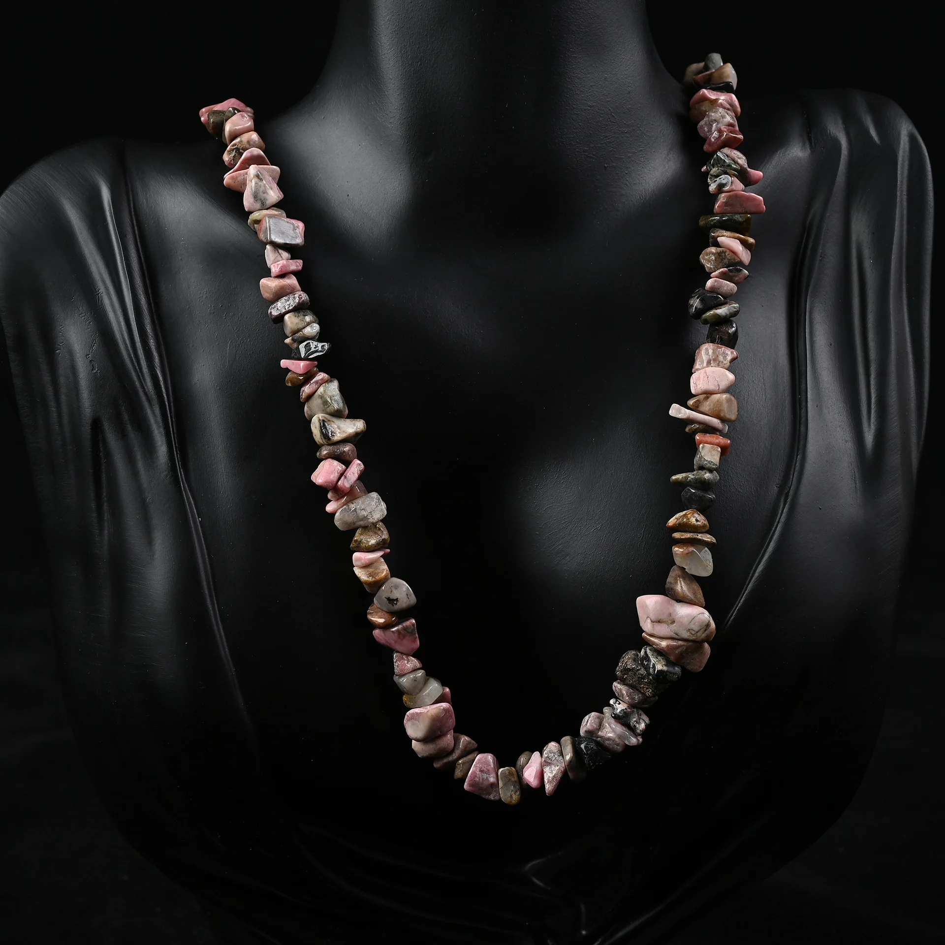 

Женское модное бирюзовое ожерелье с цветными блоками, натуральная цепочка для свитера в стиле барокко, элегантные вечерние украшения, аксессуары для шеи