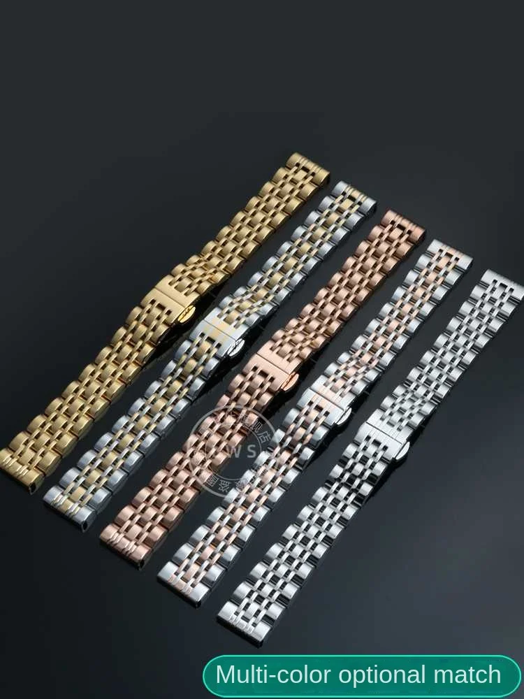 For Huawei GT4/3/2 41mm 46mm Stainless steel strap women's watch strap Samsung Galaxy 3 4 5 metal high-end steel strap