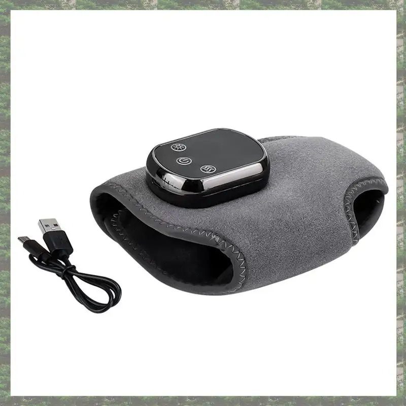 

X17A 2025 NEW-Electric Foot Ankle Massager With Heat & Vibration Cordless Heating Pad Ankle Wrap For Sports Recovery Warm Brace