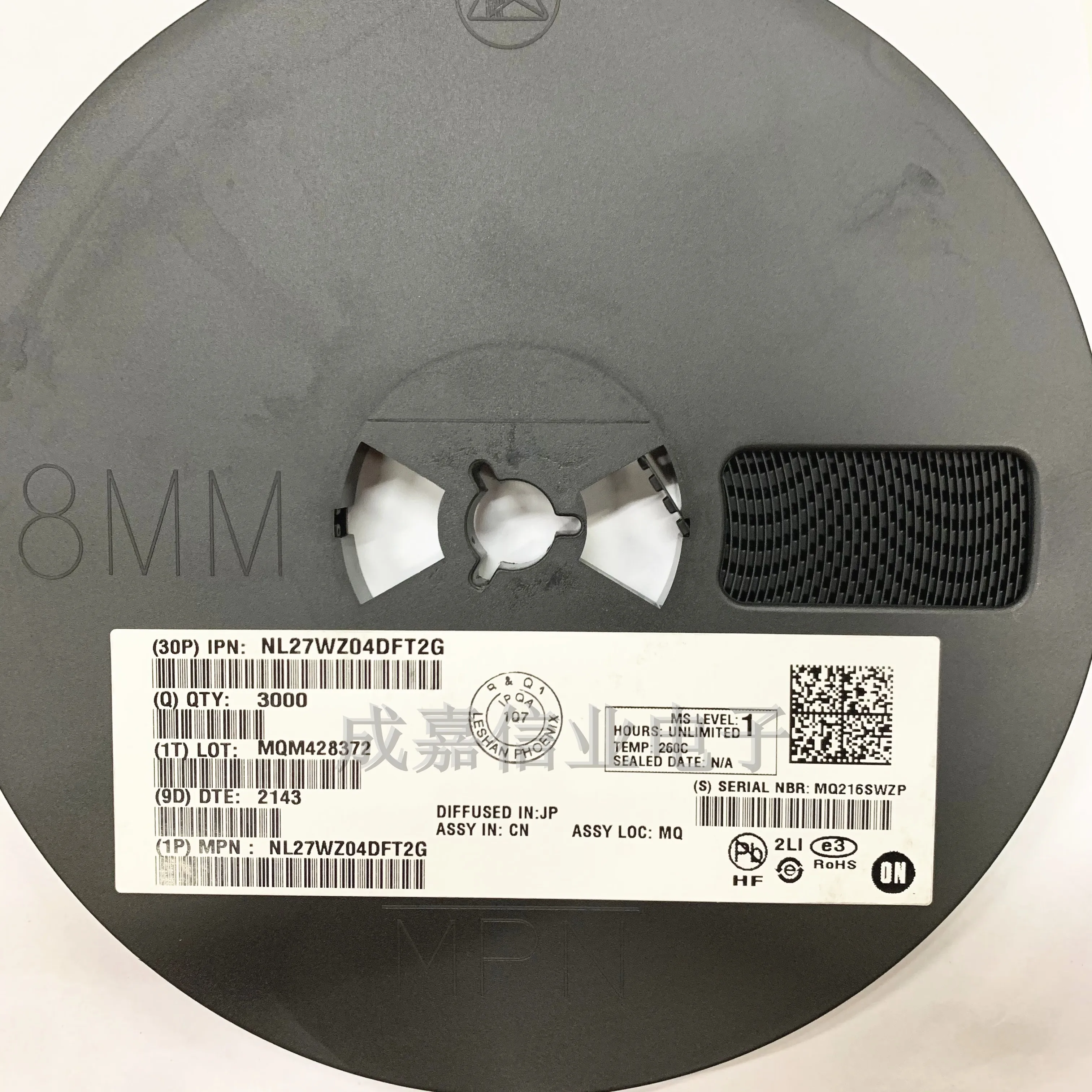 100pcs/Lot NL27WZ04DFT2G SC-70-6 MARKING;M5 Lnverters 1.65-5.5V CMOS Dual Operating Temperature:-40C-+ 85 C