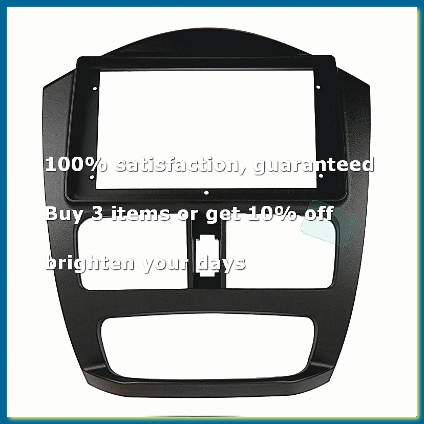 Double Din DVD Stereo Panel Dashboard Refitting Installation Frame 9 Inch Radio Fascias for Spark 2010-2013