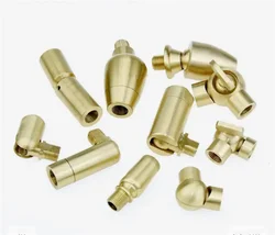 100% Brass corner for lighting copper nook for wall lamp DIY sconce Adjust arm lamp accessories Joint steering 270 degrees
