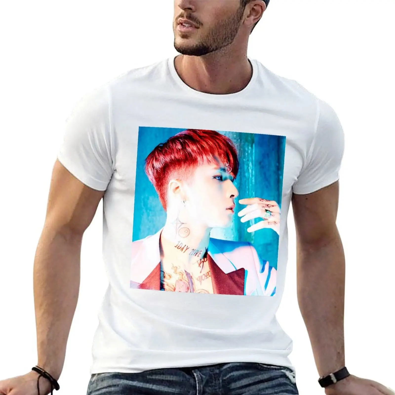 Camiseta Ravi Vixx Realize para hombre, camiseta 100% algodón, camisetas de algodón para hombre, camiseta 100% algodón