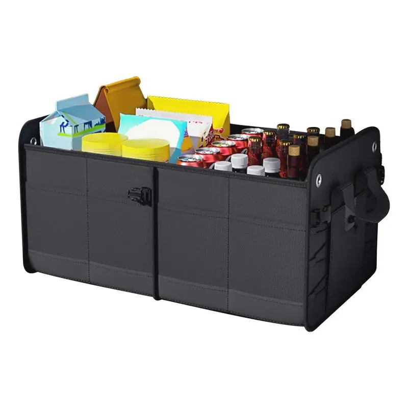 Car Trunk Storage Bag Folding Multifunction Container Tool Food Storage Bags Organizer Trunk Box For Universal Car