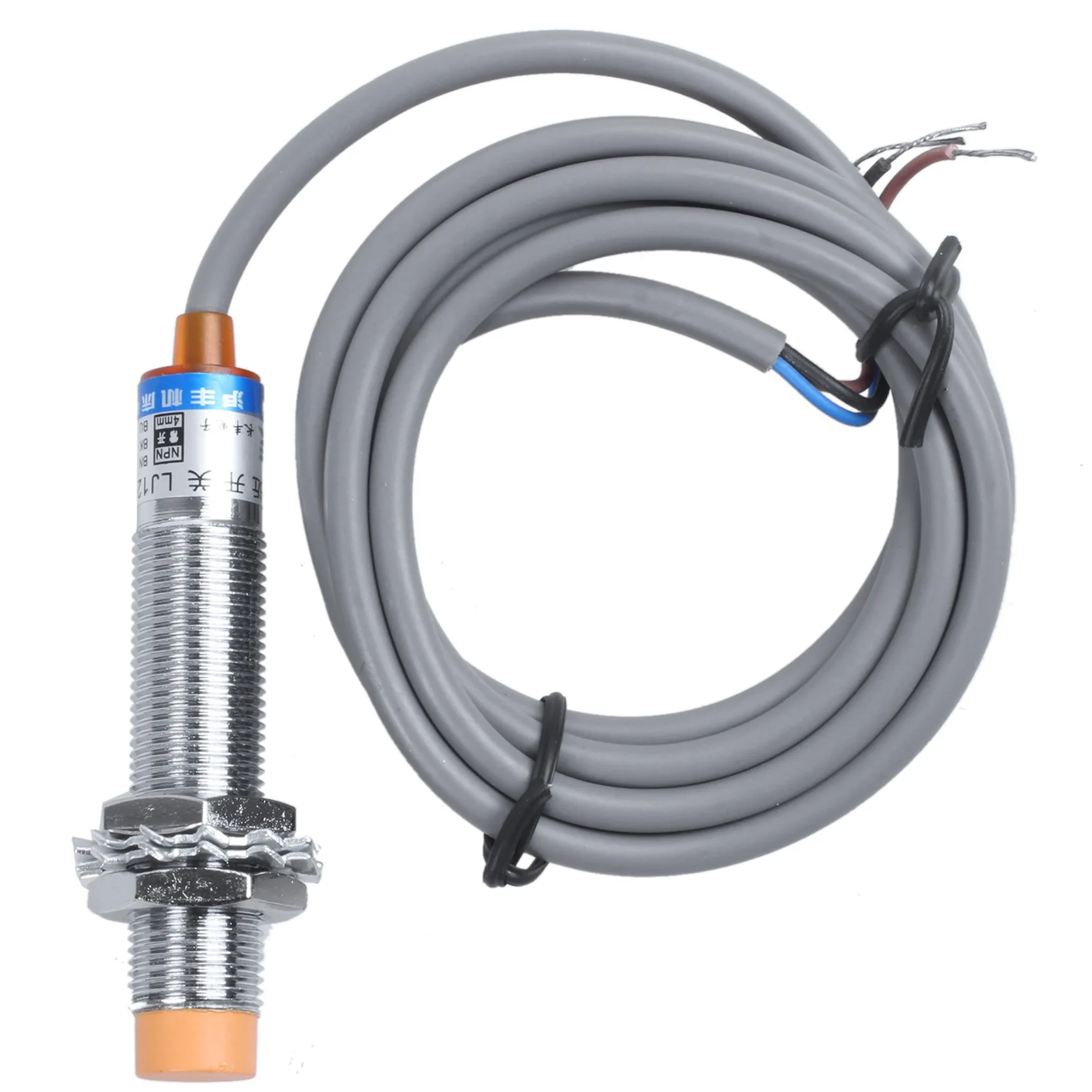 

AB46-10X DC6-36V 300MA NPN NO 3-Wire 4Mm Tubular Inductive Proximity Sensor Switch LJ12A3-4-Z-BX