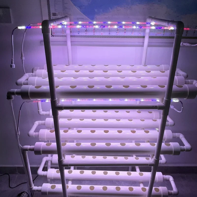 Vertical Hydroponics Growing System Family Farm Garden Planting Tower 108 Sites Aeroponic Box Plants