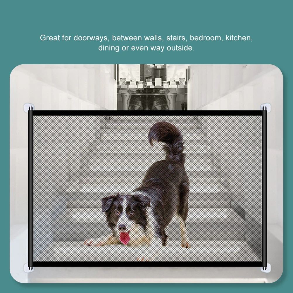 Indoors Dog Fence Puppy Freestanding Foldable Gate Doggy Gates for inside Pet