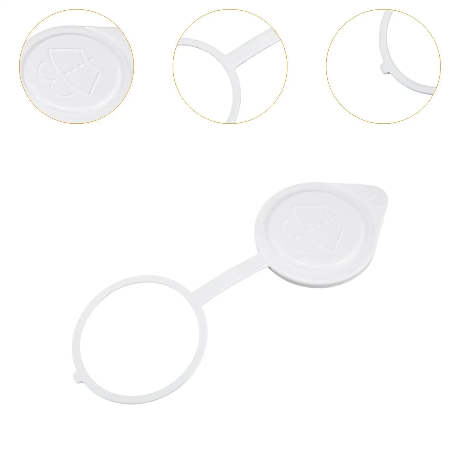 Cooling Liquid Radiator Coolant Reservoir Cap Practical Plastic Tank Cover for Mitsubishi Lancer 2008-2017 Replace MR597536