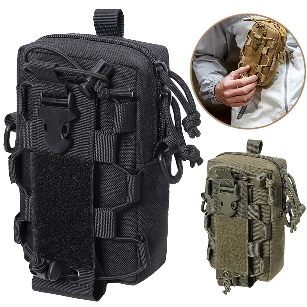 Edc Flex Carry Belt - Molle EDC Belt Pouch Water Bottle
