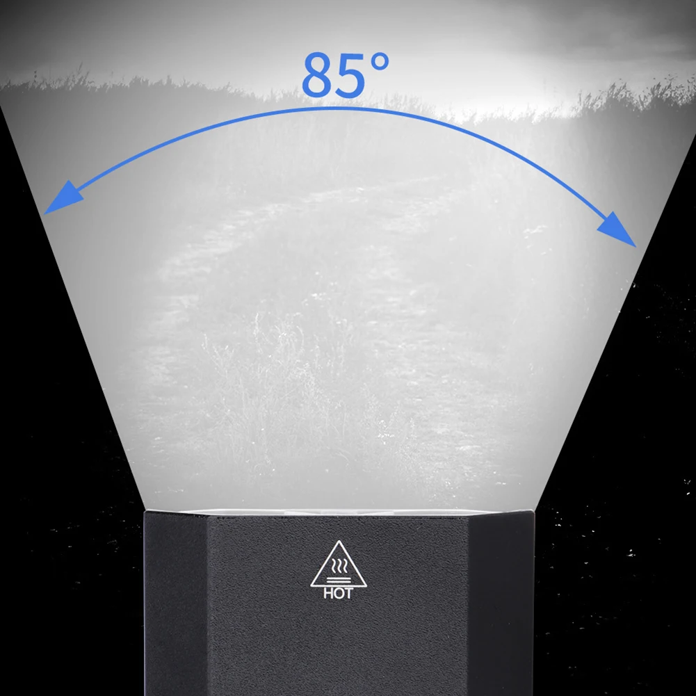 

Brand New Sporting Bike Front Light Bike Flashlight 400 Lumens 12x10x3.5cm 1500mAh 4 Modes Aluminum Alloy Black