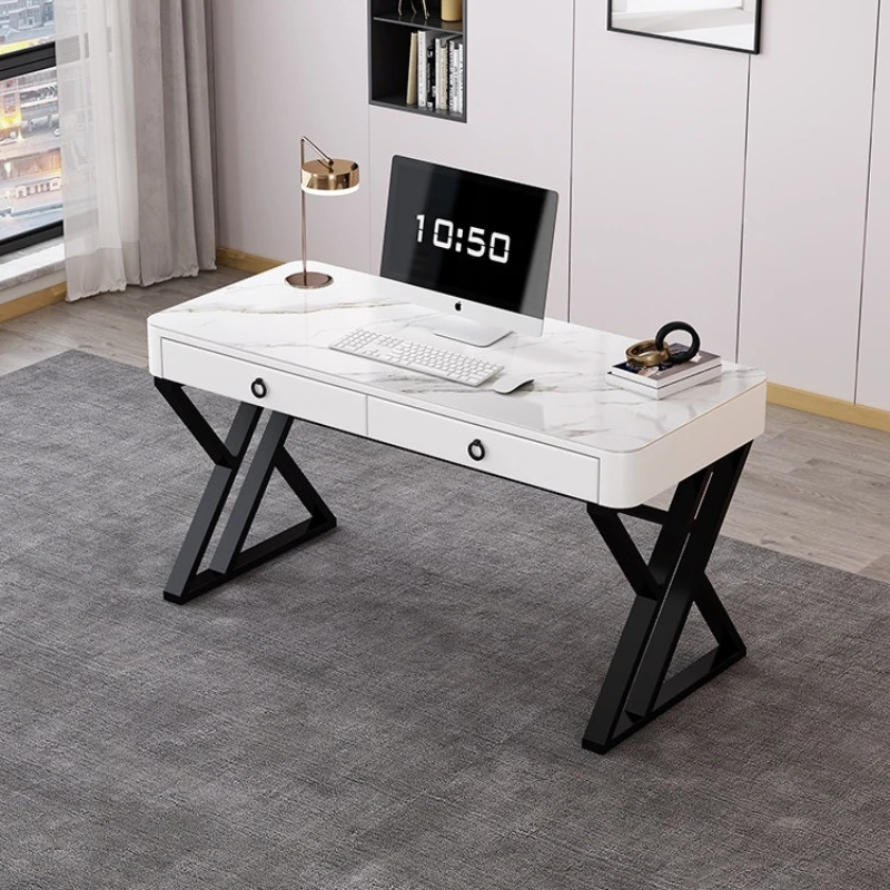 small household Desk bedroom simple wind high-end multi-functional Computer desk large size light luxury schreibtisch Furniture