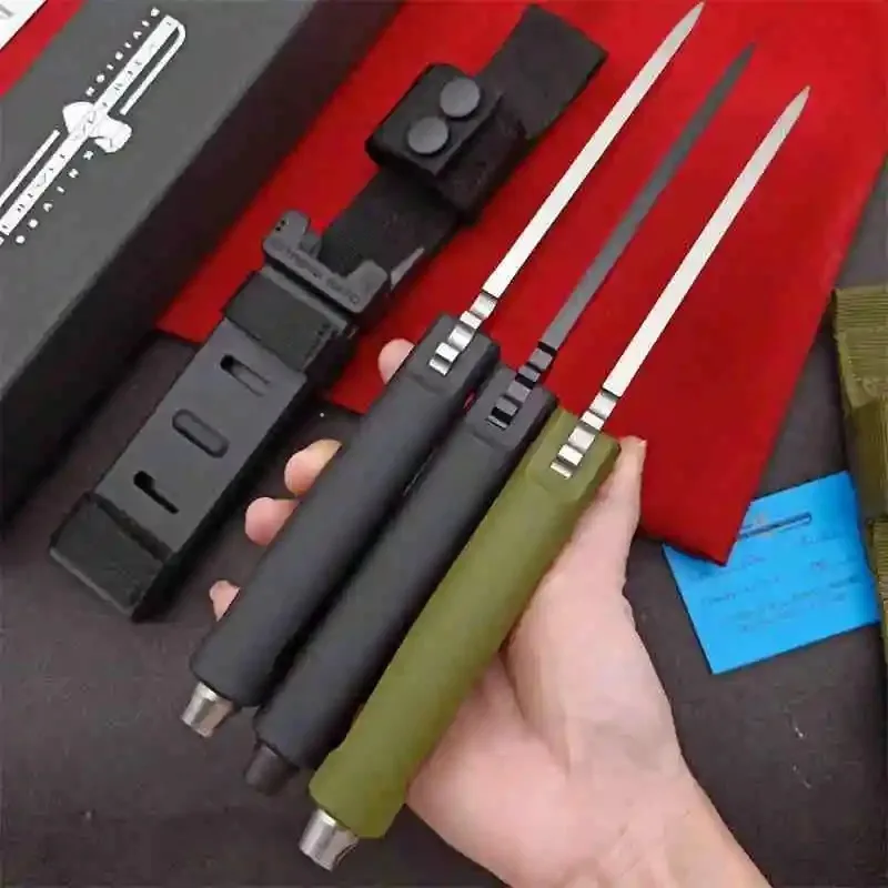 GIANT MAMBA Outdoor Fixed Blade Integrated Tactical Knife N690 Tool material 58-60HRC hardness nylon fiberglass sheath EDC tool