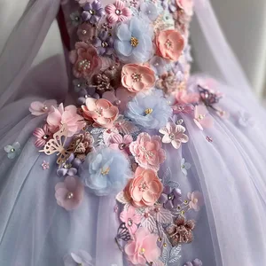 فستان زفاف شبكي لفتاة زهرة ، فستان حفلة عمره عام ، فتاة القوس الكبير ، فستان حفلة موسيقية رائع ، جديد - تواريخ 2024 أفضل 8 فستان حفلة للأطفال للمبيعات - رقم 4