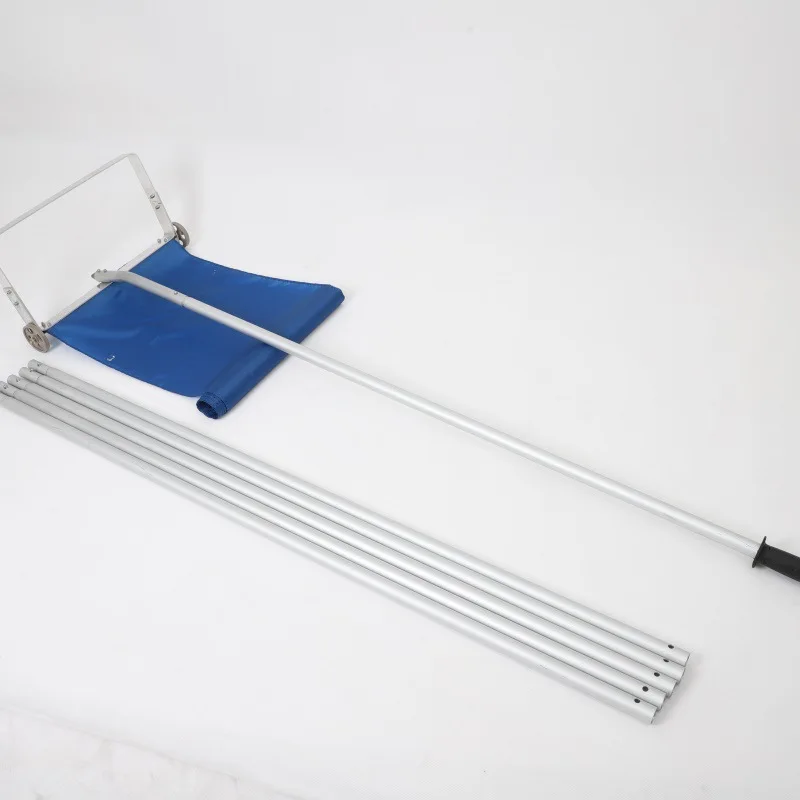 

Aluminum Roof Shovel Snow Rake Aluminum Roof Shovel Artifact Portable Tool with Roller