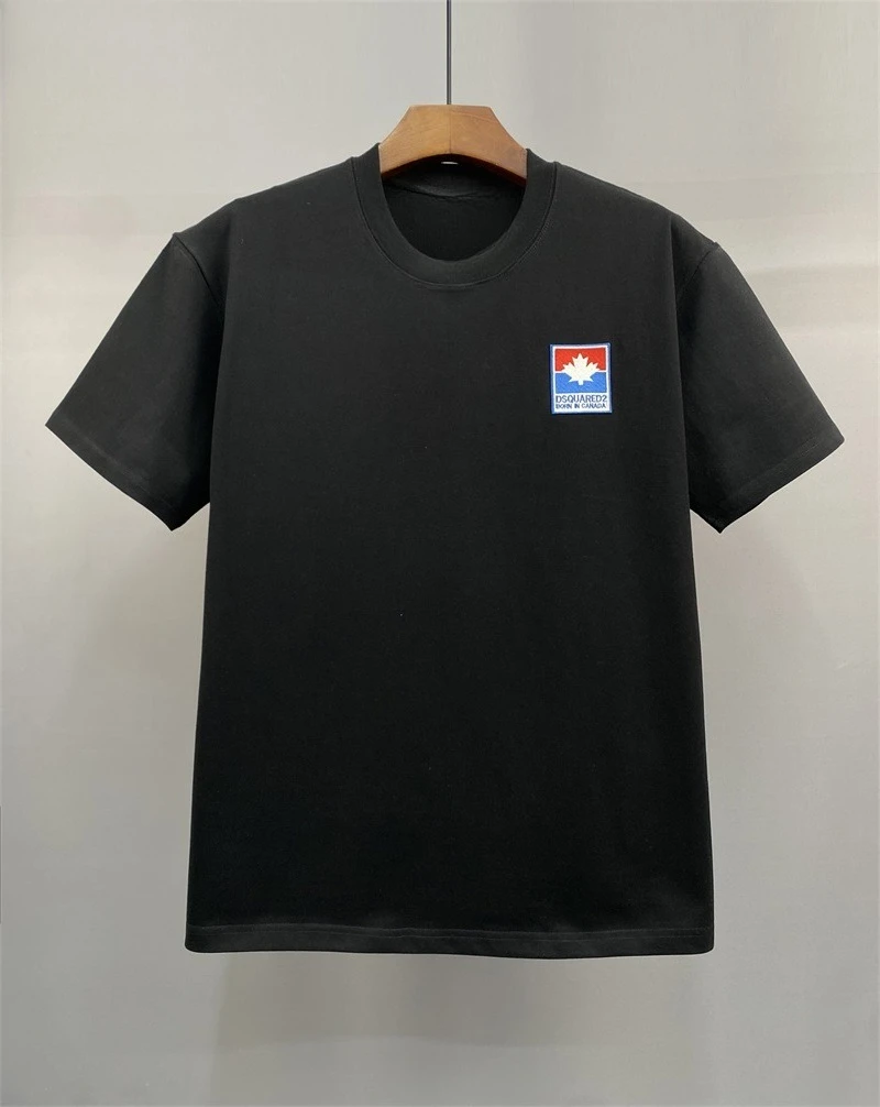 

2025 Новая модная повседневная хлопковая летняя футболка с буквенным принтом для мужчин и женщин с такими же коротким рукавом