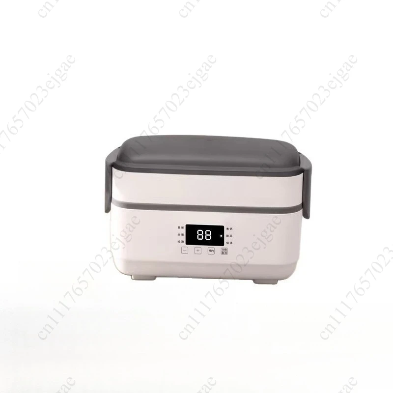 1.5L Electric Lunch Box Portable Rice Cooker Double Layer Liner Bento Box Cooking Pot Food Container Steamer Lunch Box 220V