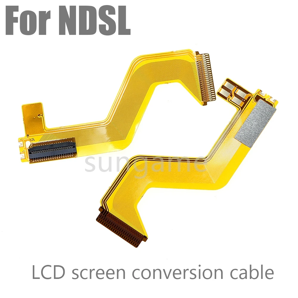 15pcs For NDS Lite NDSL LCD Screen Bottom Screen Change To Top Screen Modified Flex Cable Repair Part