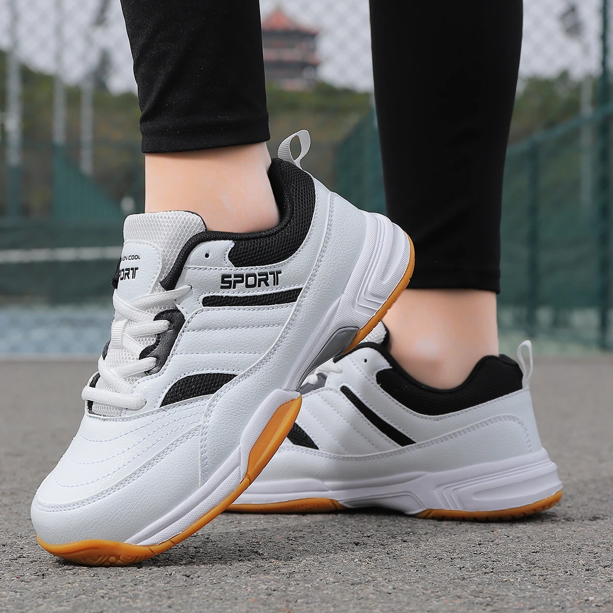 أحذية كرة الريشة، أحذية تدريب رجالية، ممتصة للصدمات، قابلة للتنفس، أحذية رياضية احترافية، أحذية تنس الطاولة